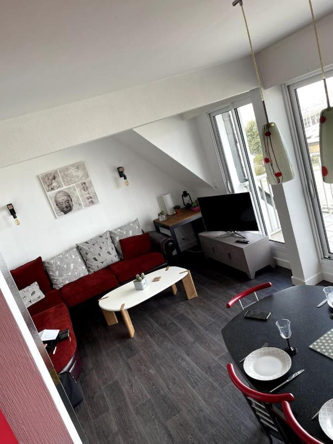 Quiberon Appartement Vue Mer - Acces Plage Kültér fotó